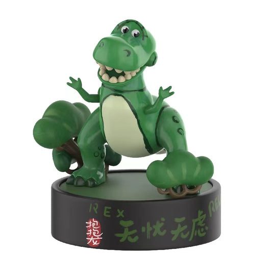 Miniso Toy Story Rex PVC Statue New Year Exclusive Edition
