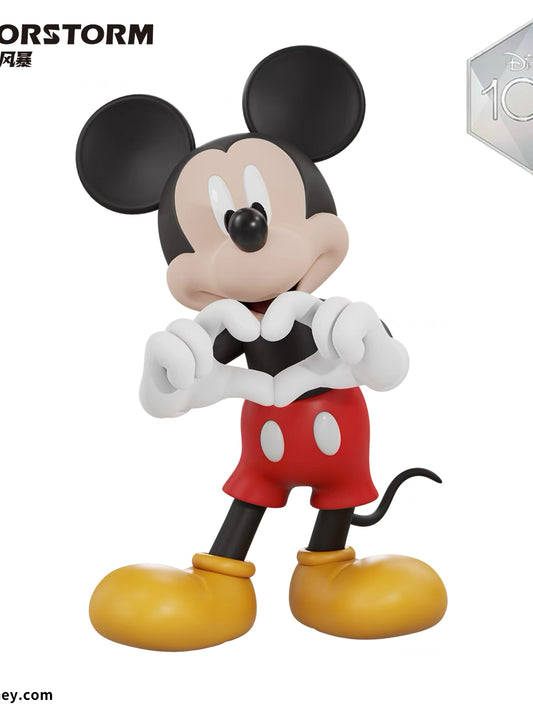 Morstorm Mickey Giving Heart PVC Statue
